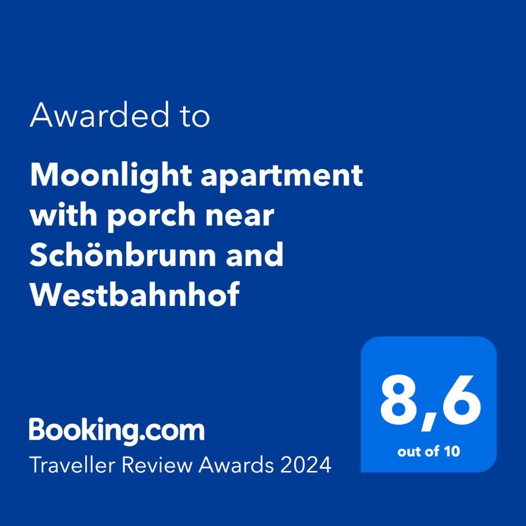 Moonlight Apartment With Porch Near Schoenbrunn And Westbahnhof Wenen Buitenkant foto